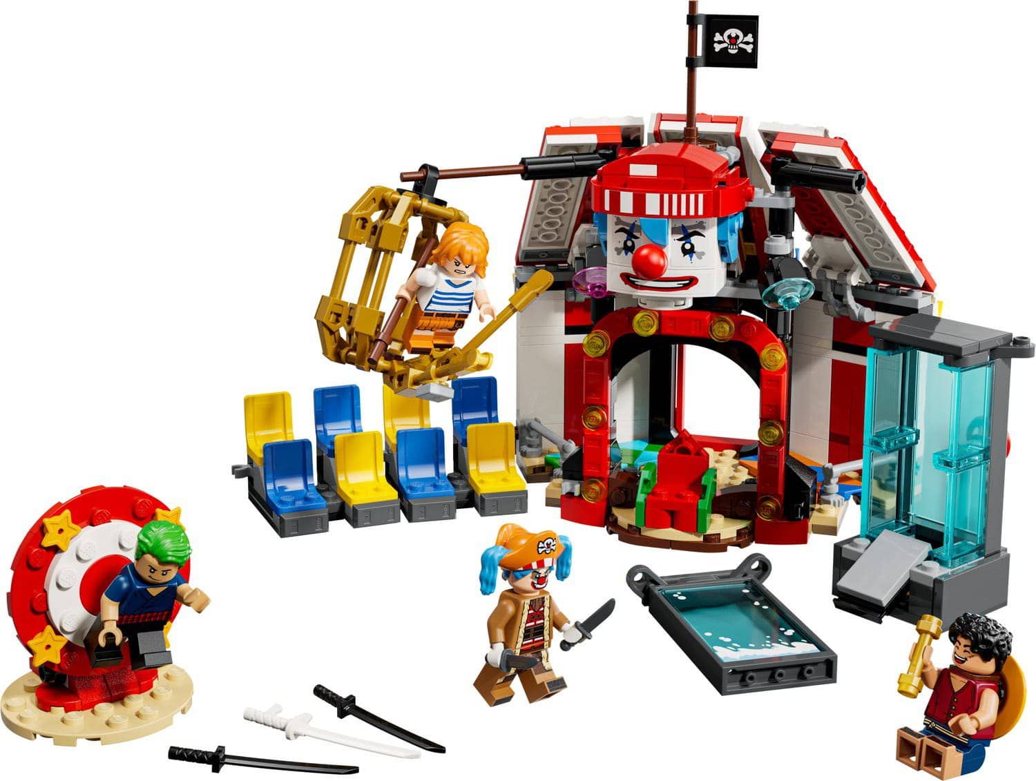 LEGO Цирковая палатка клоуна Багги из One Piece