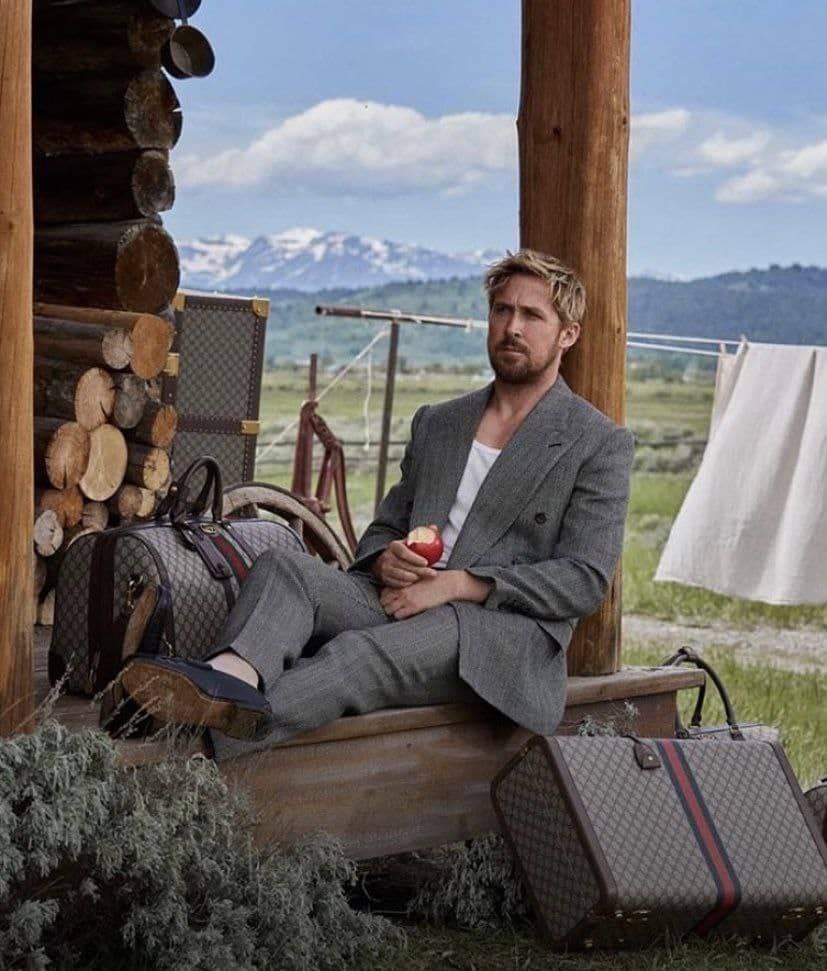 Новые фото Райана Гослинга в перерыве между съёмками