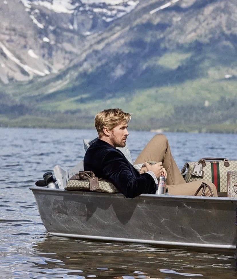 Новые фото Райана Гослинга в перерыве между съёмками