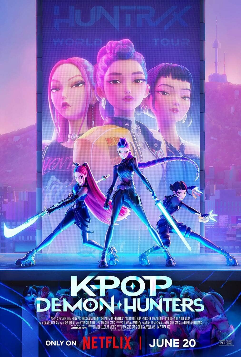 «Кейпоп-охотницы на Демонов» — рекордсмен Netflix