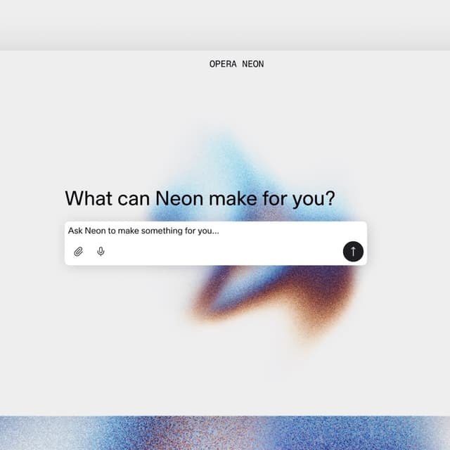 Opera Neon