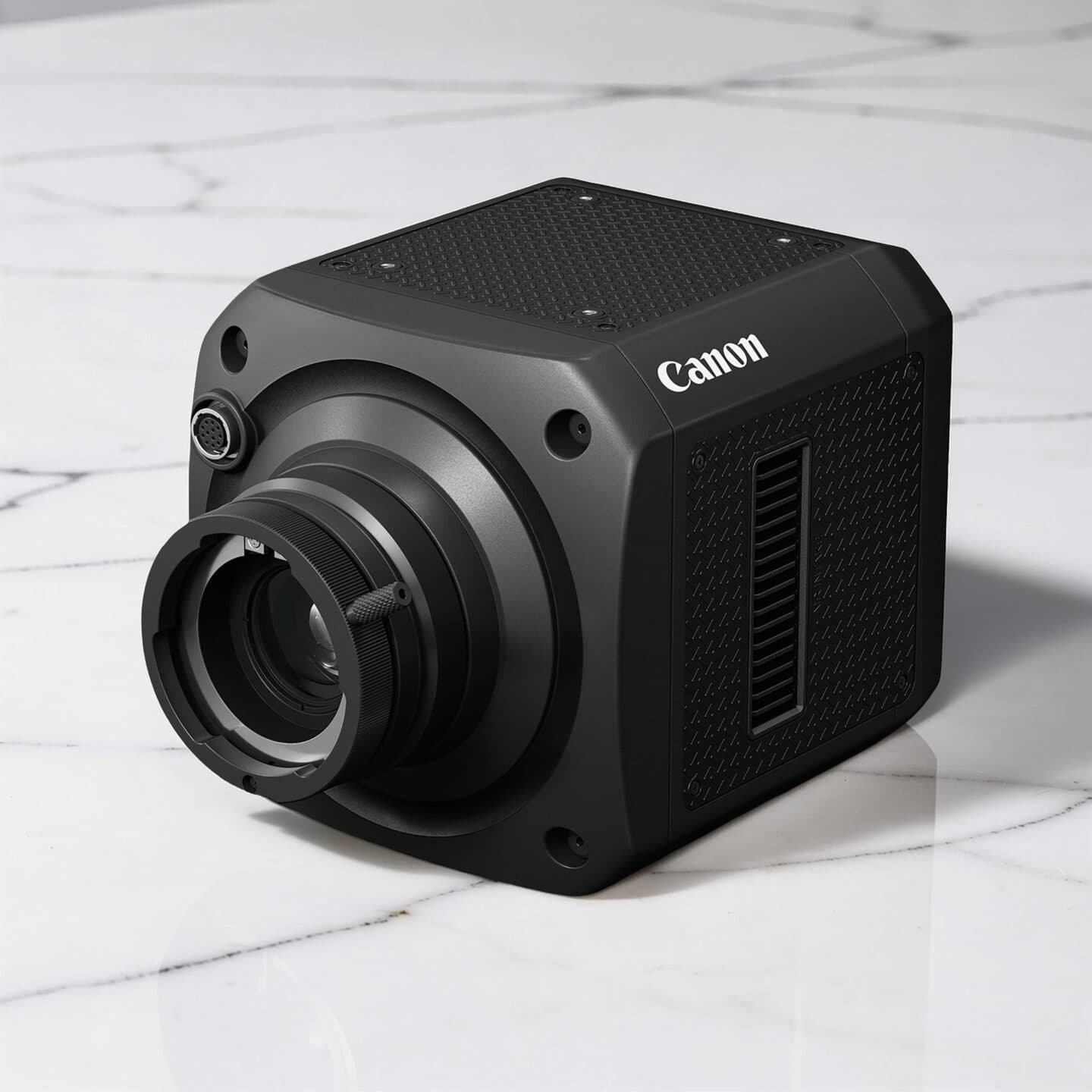 Canon MS-510 со SPAD-сенсором, лежит на мраморной плитке