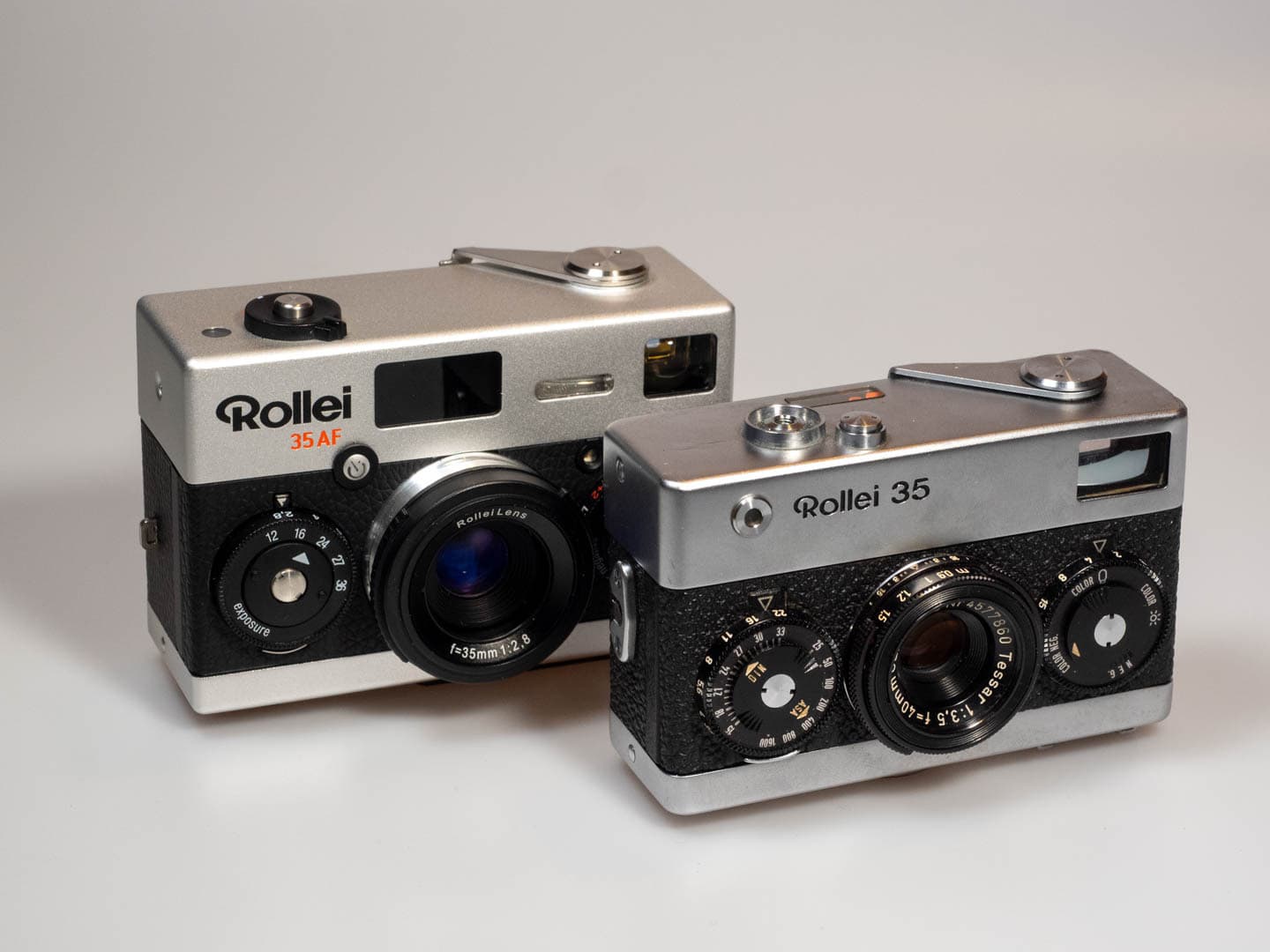 Сравнение оригинальной Rollei 35 с 35AF