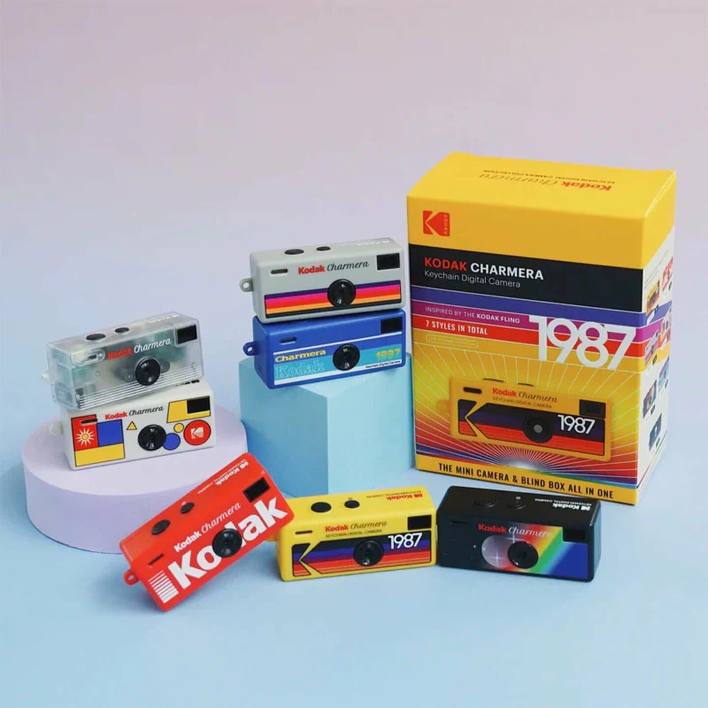 Все виды камер Kodak Charmera
