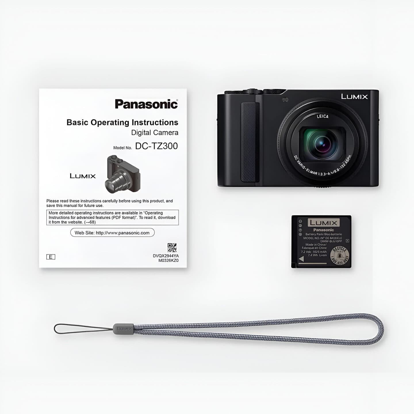 Базовая комплектация Lumix TZ300