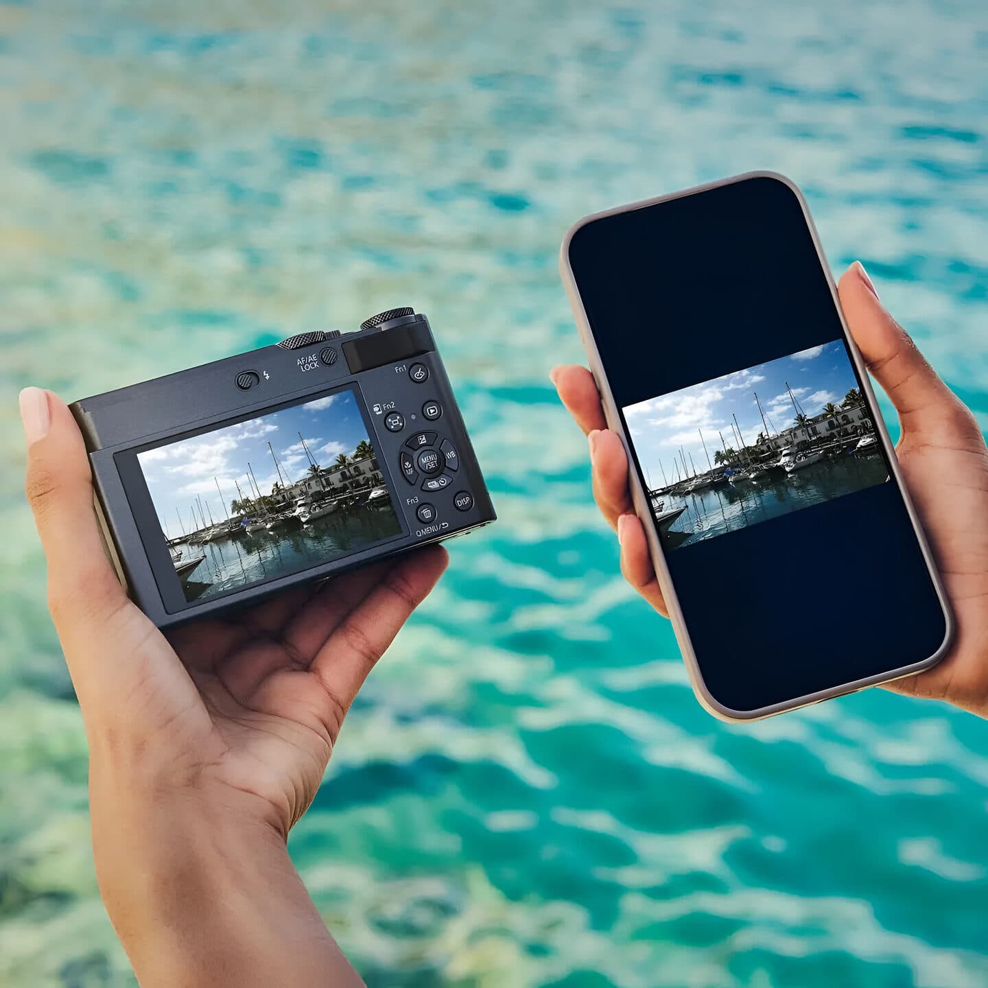 Быстрая передача снимков на свой смартфон