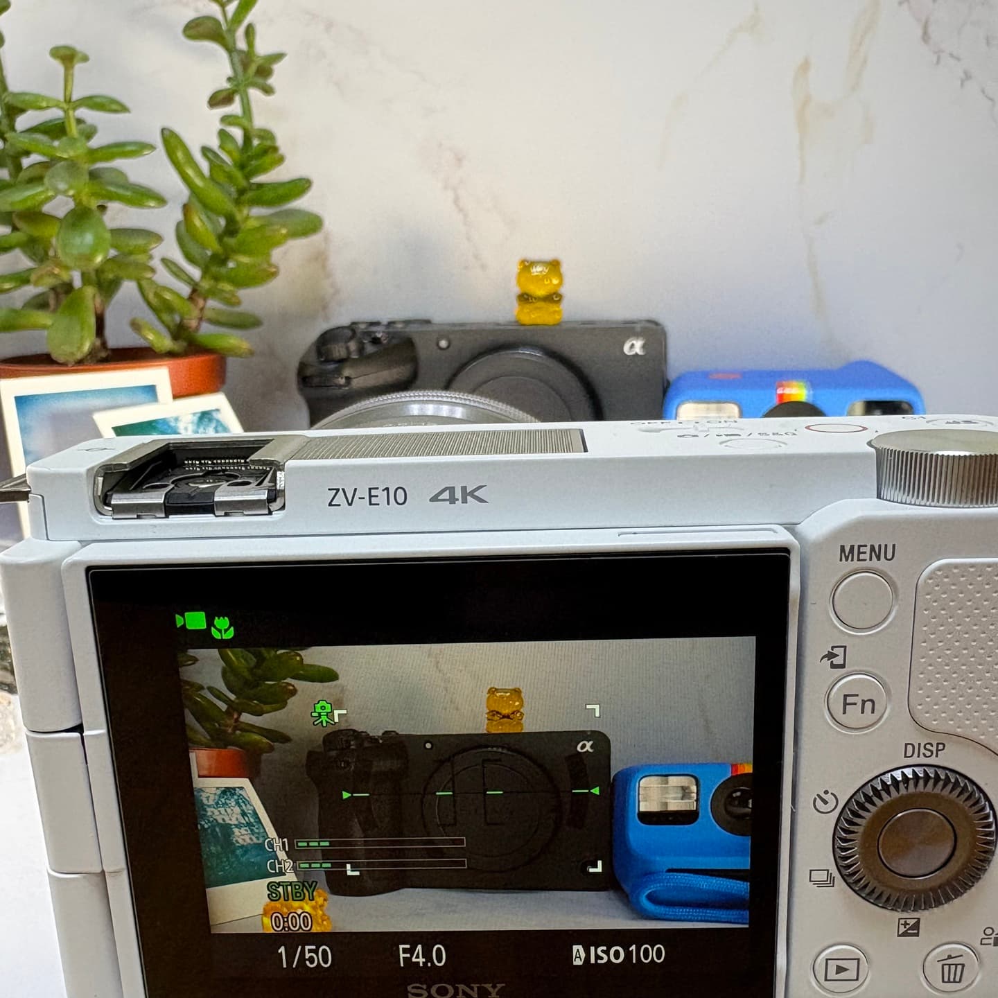 Sony ZV-E10 дисплей