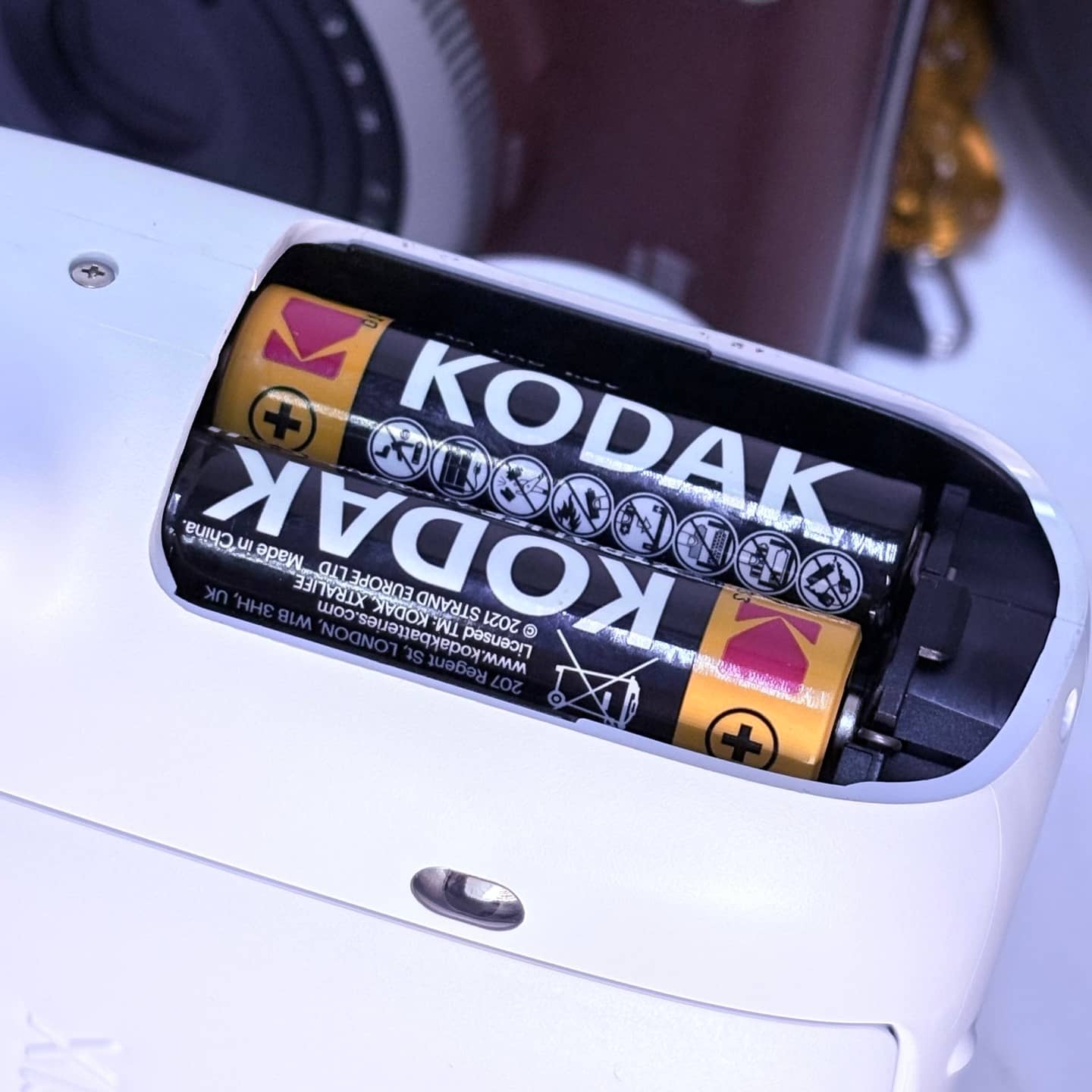 2АА батарейки и Мини 12 готов к работе