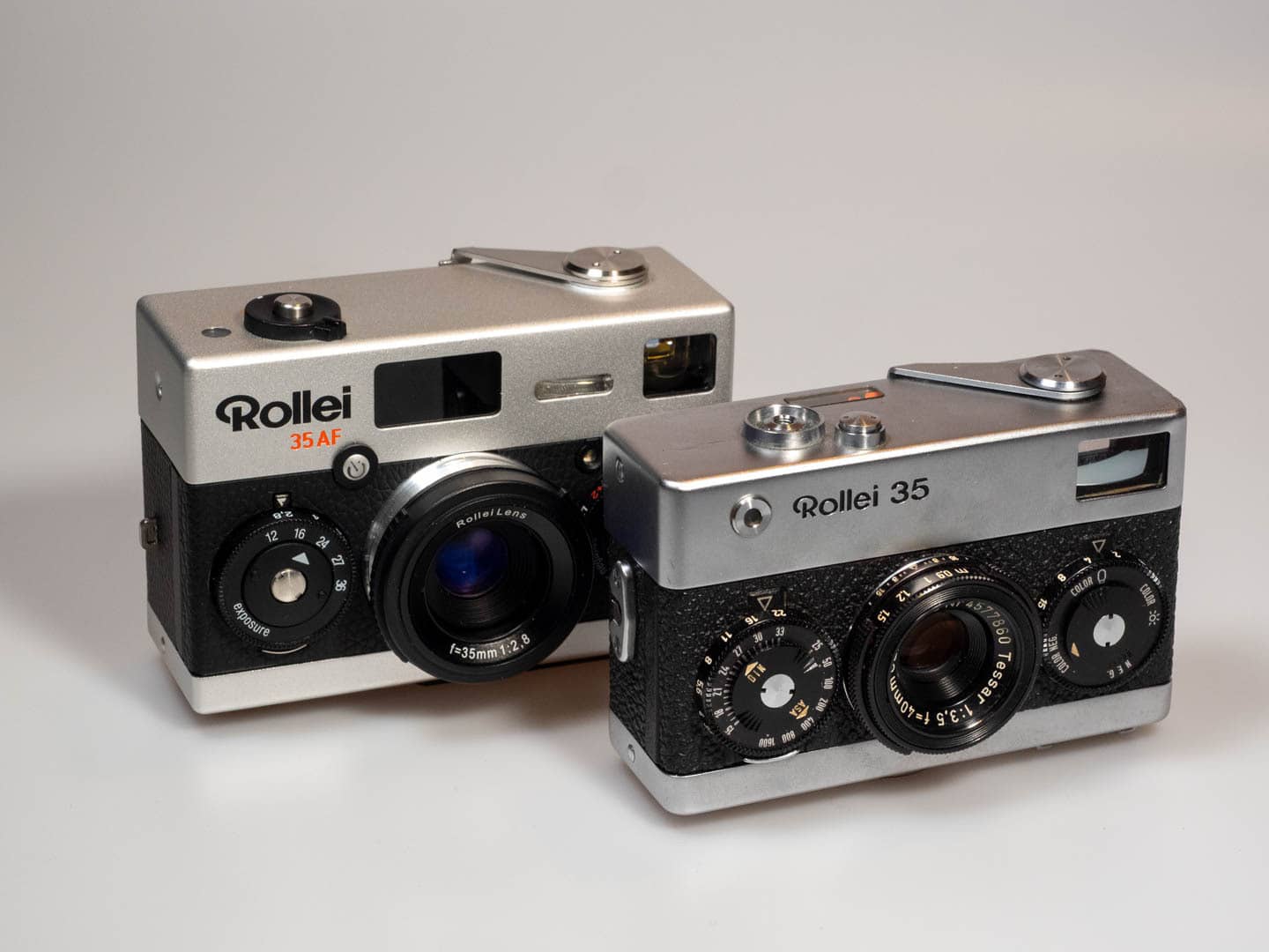 Сравнение оригинальной Rollei 35 с 35AF