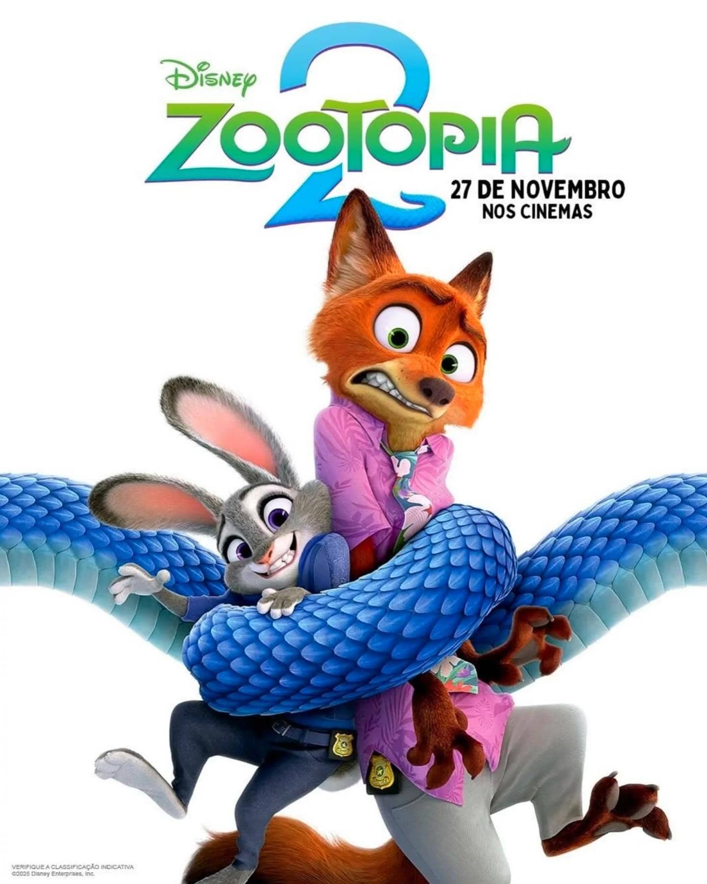 Disney показал новые постеры «Зверополиса 2»