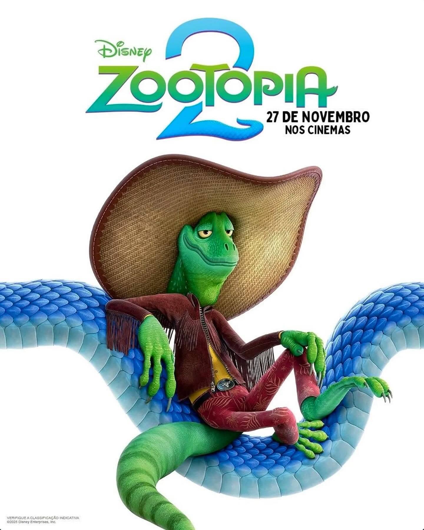 Disney показал новые постеры «Зверополиса 2»