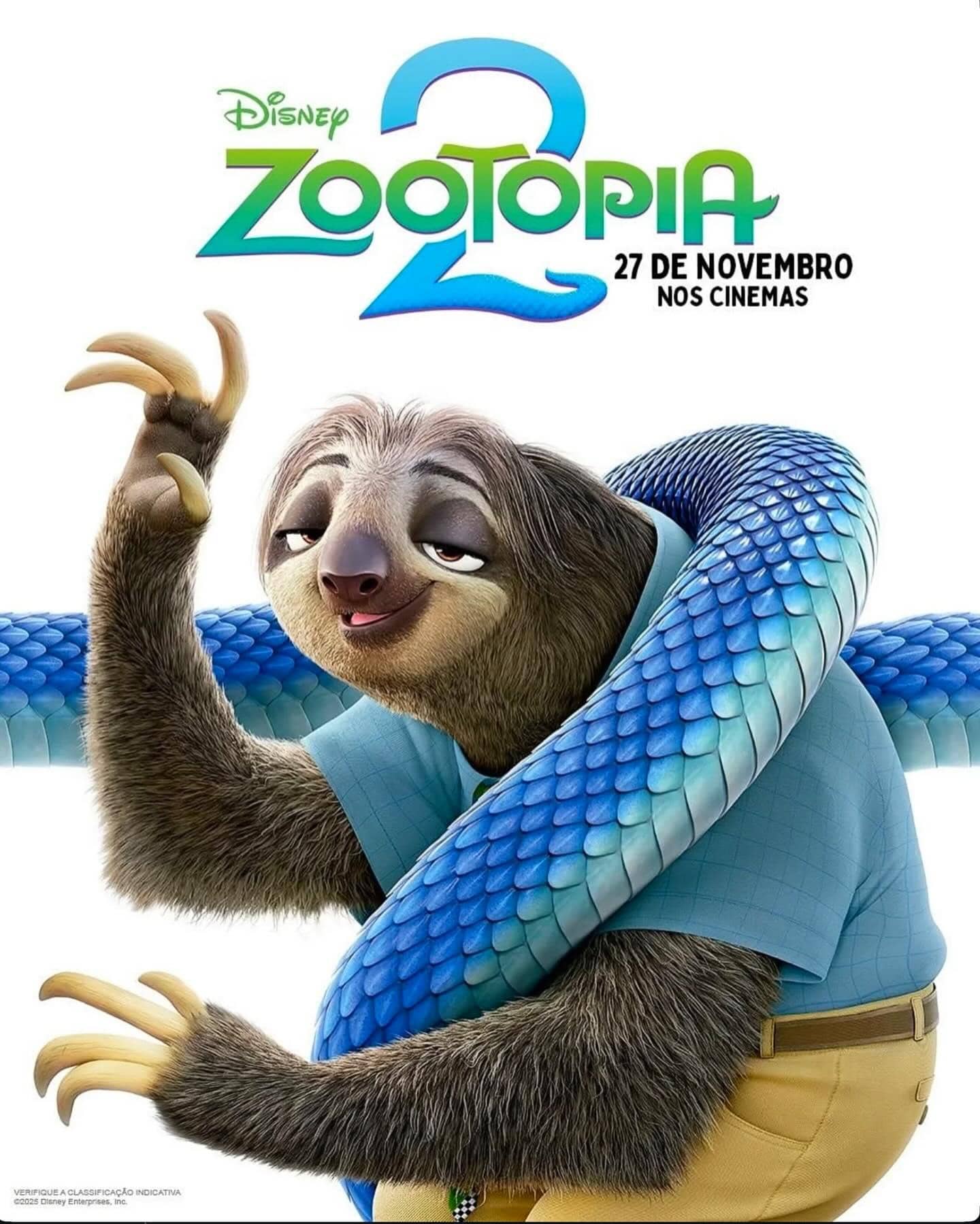 Disney показал новые постеры «Зверополиса 2»