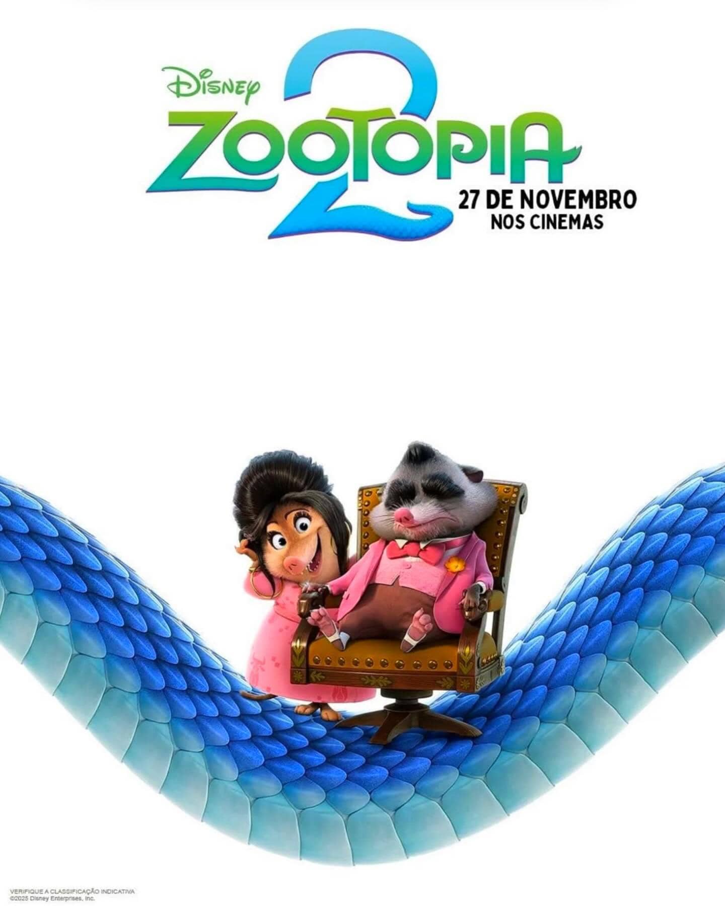 Disney показал новые постеры «Зверополиса 2»