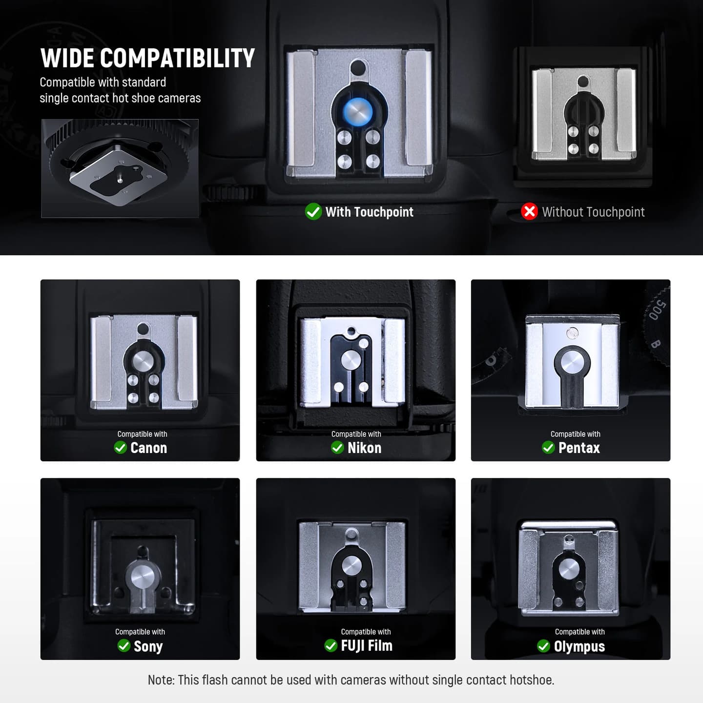 Neewer Z160 совместимость с башмаками